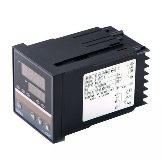 Temperature Controller Durable Convenient Reading Stable Performance Intelligent Easy to Operate for Home Factory Intelligent Temperature Control Temperature Controller Durable Convenient Reading Stable Performance Intelligent Easy to Operate for Home Factory Intelligent Temperature Control